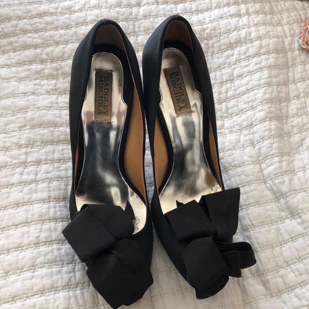 Authentic badgley mischka heels